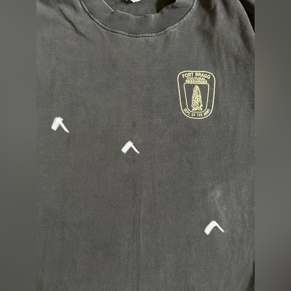 Vintage Fort Bragg Cultural Resources Dept. of the Army long sleeve t-shirt - Picture 5 of 6